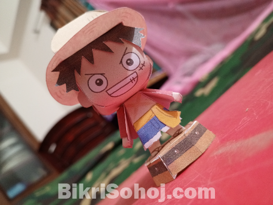 Luffy paper craft